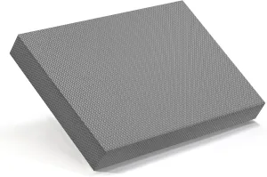 Balance Pad for Exercise 16x13x2 Inch,Non-Slip Foam Mat for Fitness,Yoga, Foam Balance Board Physical Therapy,Foam Pads & Knee Pad for floor (Gray)