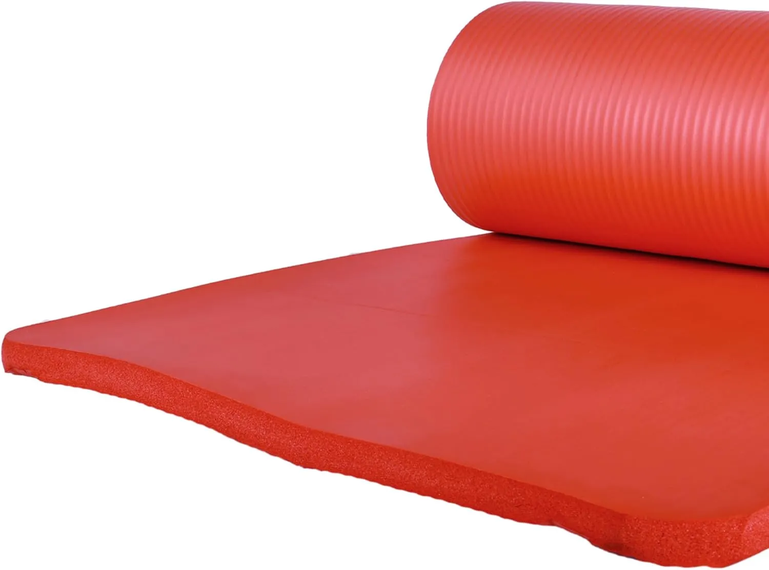 BalanceFrom Exercise Yoga Mat for Home Workout, 1” Thick, Optional Blocks & Knee Pad