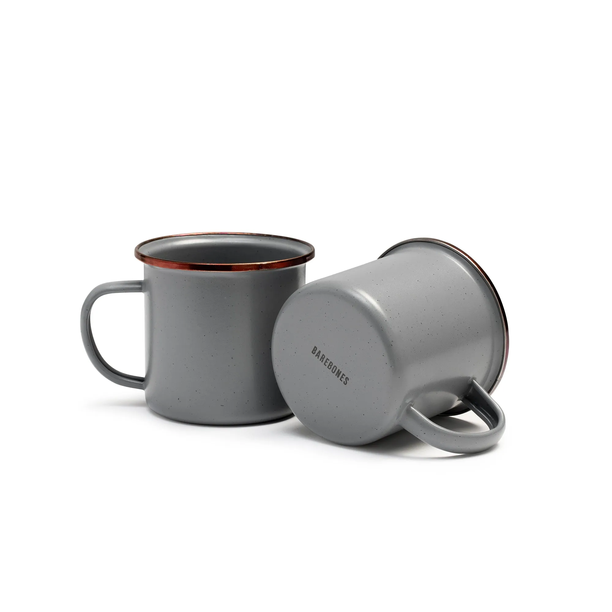 Barebones Enamel Cup - Slate Grey