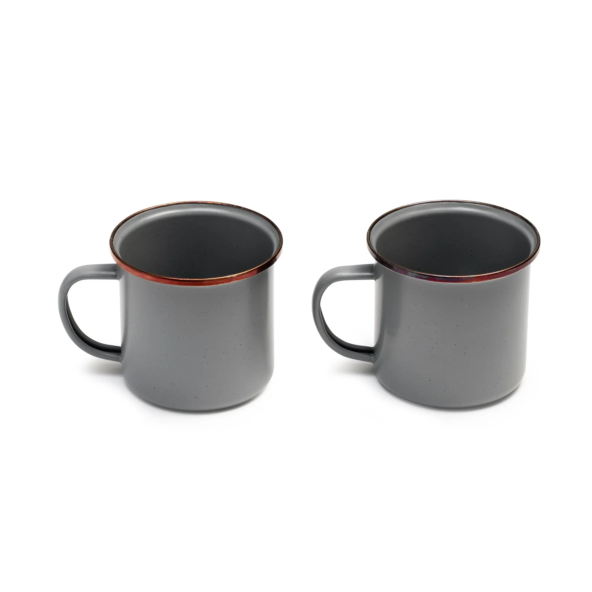 Barebones Enamel Cup - Slate Grey