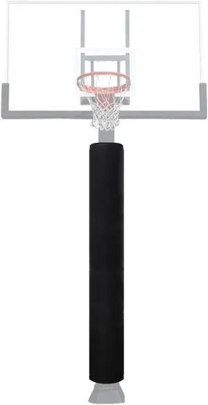 Basketball Pole Padding Heavy Duty Safety Pad for 3"- 5" Round Poles, Waterproof & Durable –Garage, Basement, Outdoor Court Safety Pad
