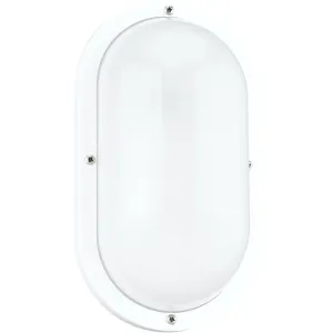 Bayside White LED Outdoor Wall Lantern