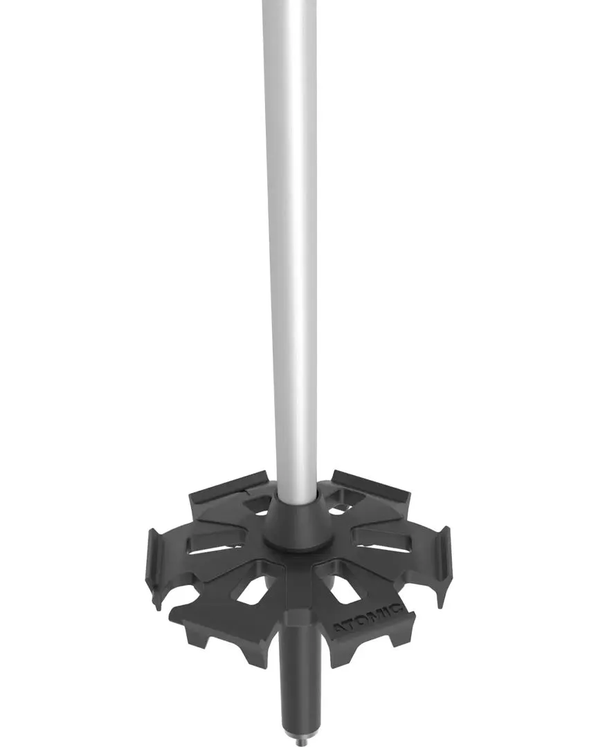 Bct Touring Ski Poles - Red/Silver
