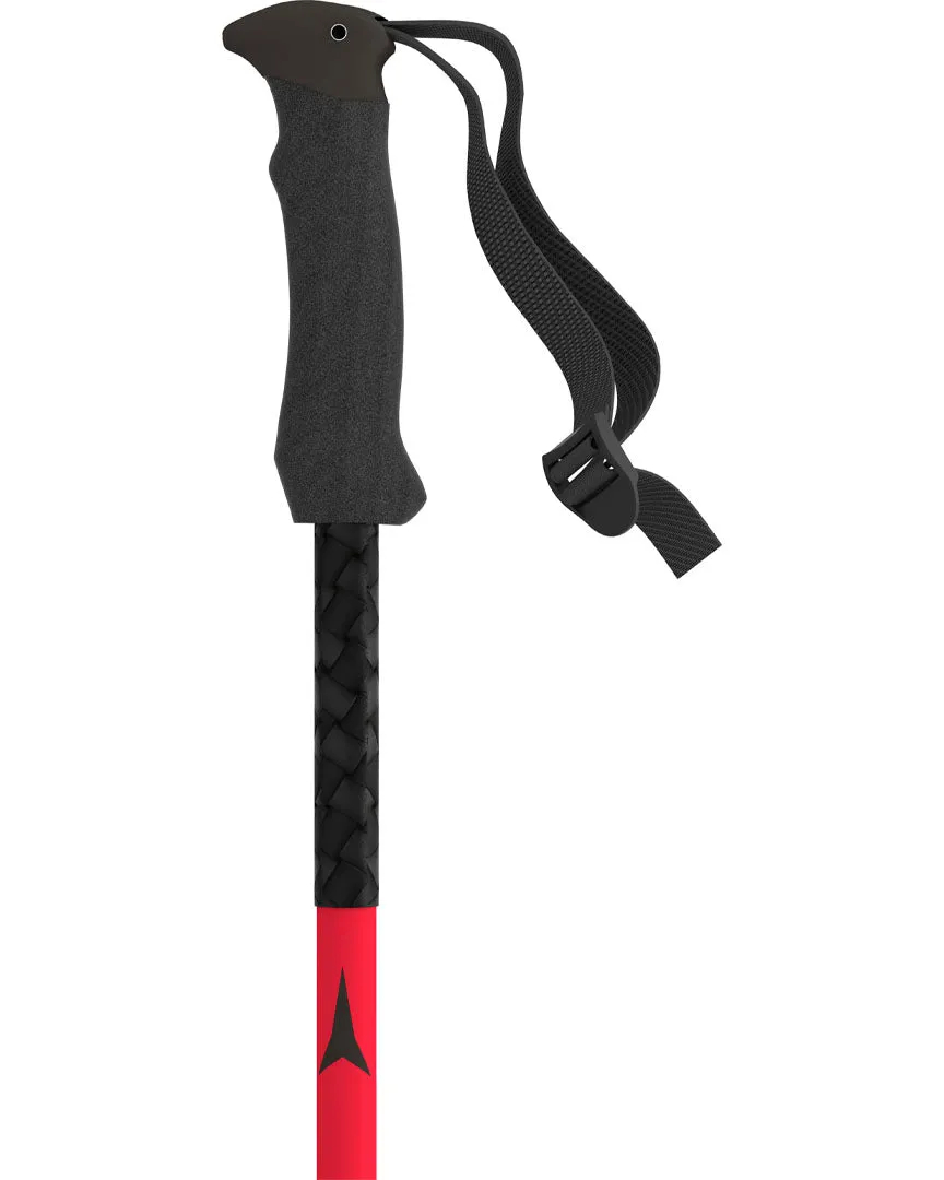 Bct Touring Ski Poles - Red/Silver
