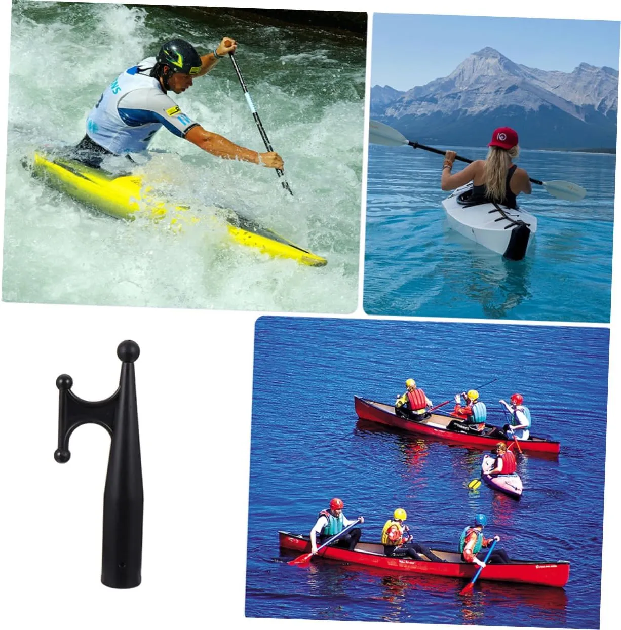 BESPORTBLE 4 Pcs Plastic Boat Hook Dinghy Hook Head Boat Hook Attachment Siding Replacement Boat Hook Boathook Boat