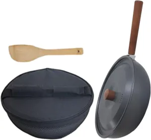 BESPORTBLE Detachable Camping Pot Frying Pan Lightweight Aluminum Cookware Set for Outdoor Compact Size for Ideal for Camping and Travel