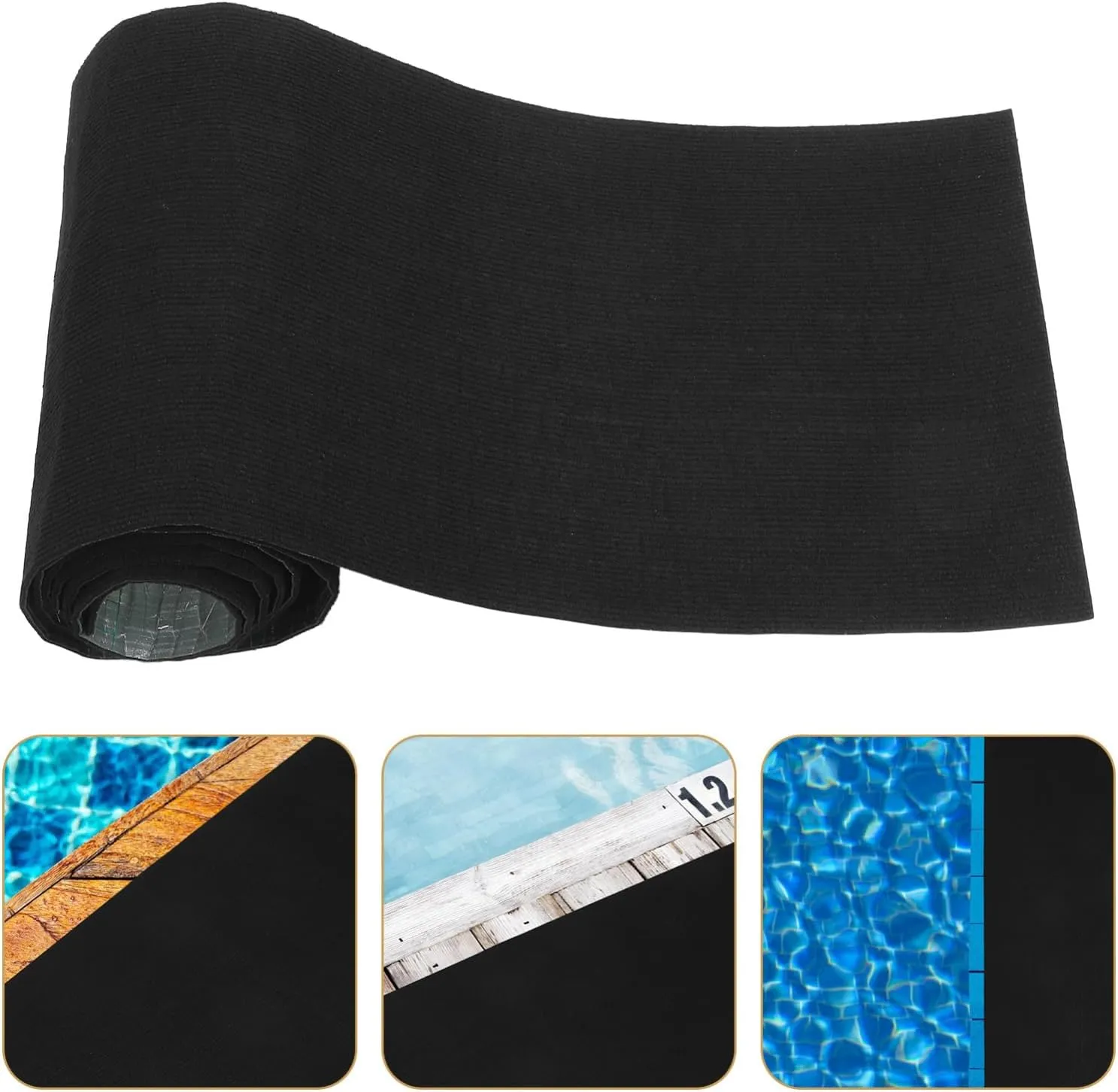 BESPORTBLE Swimming Pool Floor Mats Pool Ground Mat Above Pool Pathway. Pool Adhesive Mat Above-Ground Pool Supply