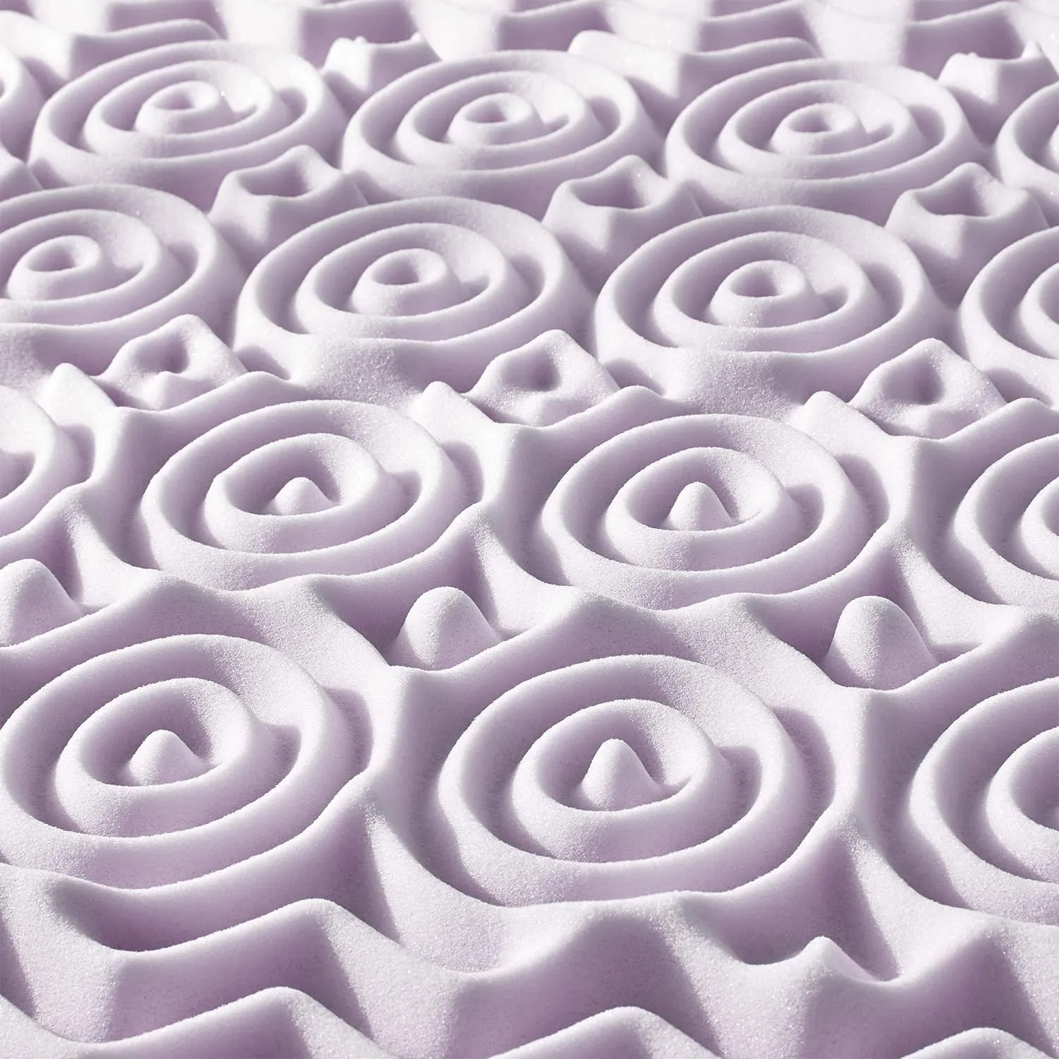 Best Price Mattress Queen Mattress Topper - 3 Inch 5-Zone Memory Foam Bed Topper with Lavender Infused Cooling Mattress Pad, Queen Size