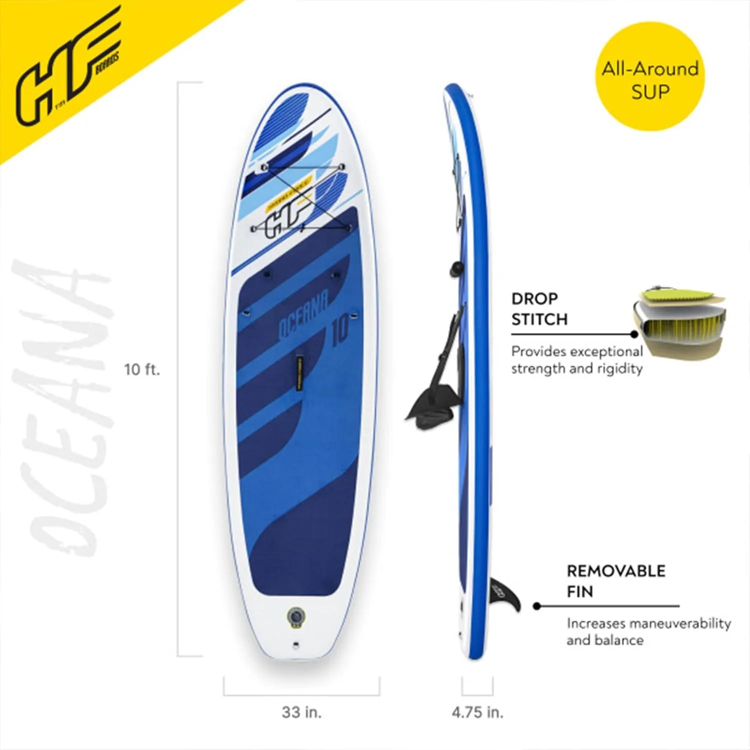 Bestway Hydro-Force Oceana Inflatable Stand Up Paddle Board