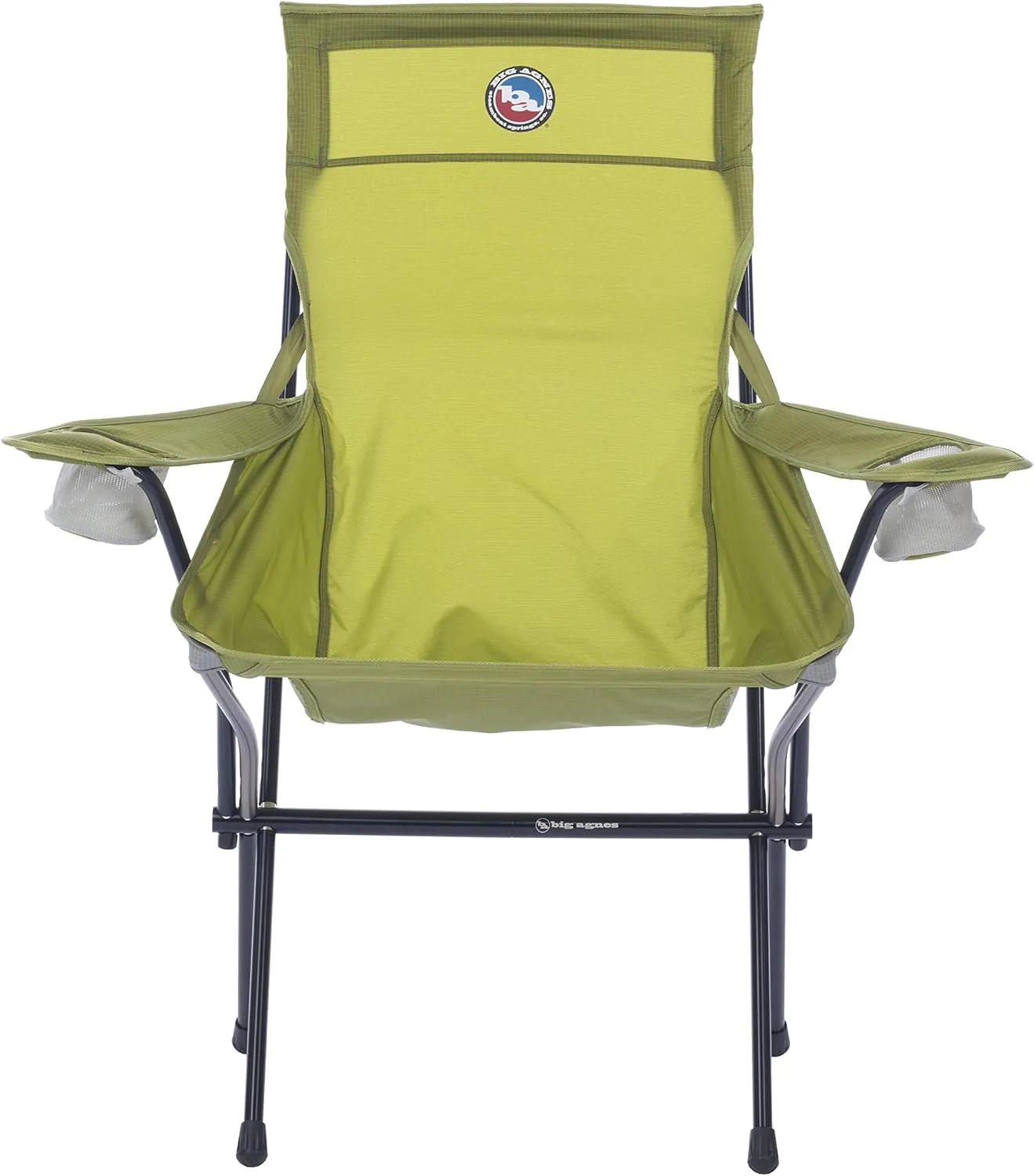 Big Agnes Big Six Armchair - Deluxe Comfort with Built-in Cup Holders | Tall Back, Wide Seat | Packable & Quick Setup | Lightweight Backpacking & Camping Chair