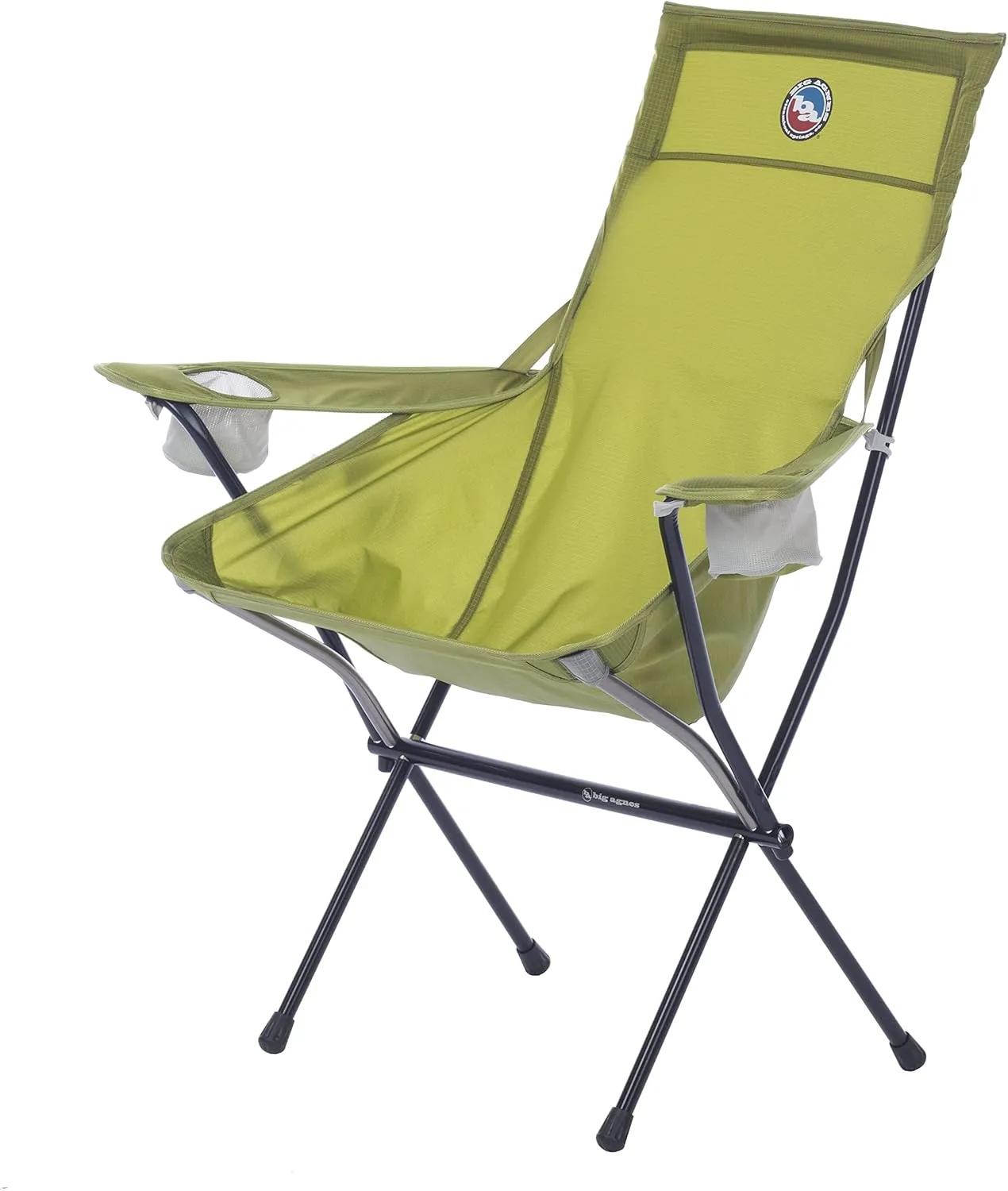Big Agnes Big Six Armchair - Deluxe Comfort with Built-in Cup Holders | Tall Back, Wide Seat | Packable & Quick Setup | Lightweight Backpacking & Camping Chair