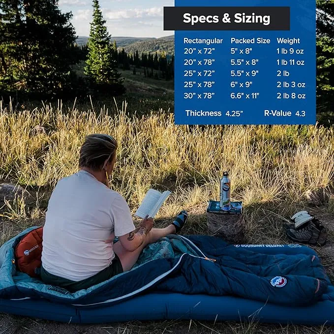 Big Agnes, Boundary Deluxe, Insulated Sleeping Pad