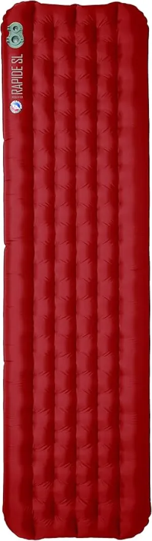 Big Agnes Rapide SL Insulated Sleeping Pad, Orange, Long (20X78)