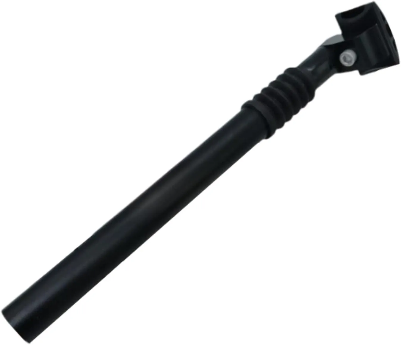 Bike Seatpost Saddle Pole, Easy Installation Parts Aluminum Alloy Shock Absorbing, Seat Tube for Riding Mountain Road Bikes,