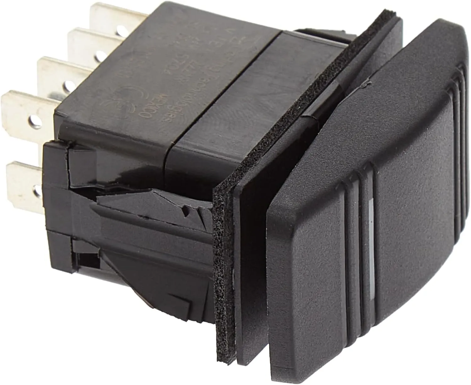 Blue Sea Systems Water Resistant Black & Gray Contoura III Switches