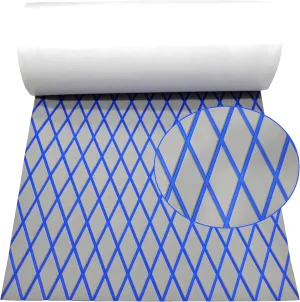 Boat Flooring EVA Foam Boat Decking Self-Adhesive Faux Teak Marine Sea Deck Non-Slip Mat for Decking Yacht Motorboat Fishing Boat Surfboard,102.4"/94.5"/86.6"/x 37.4"