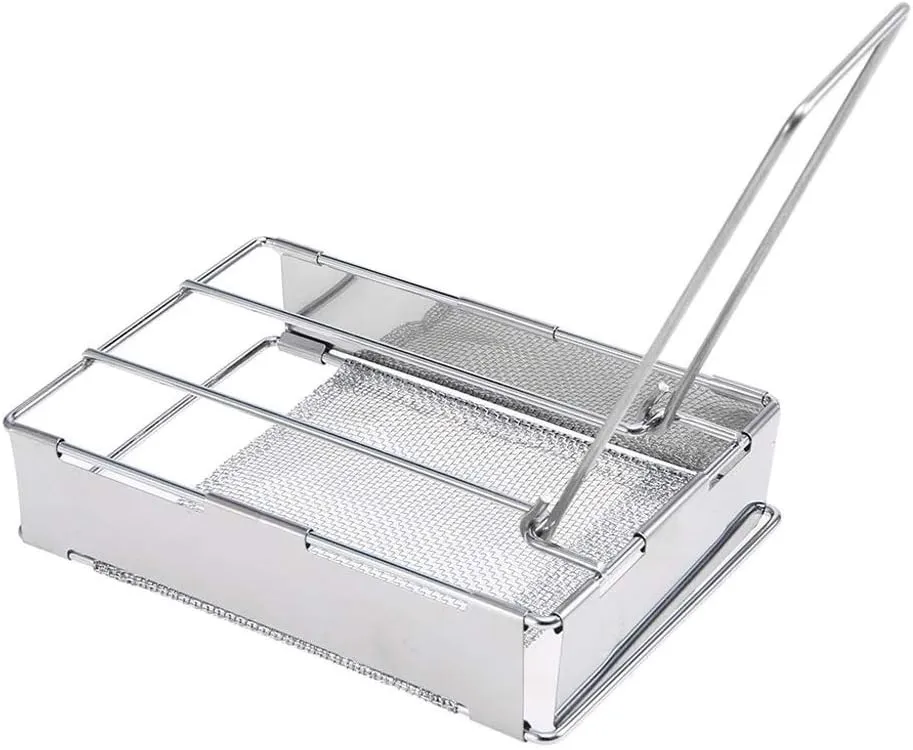 Bread Toaster Camping Stove Toaster Plate Portable Outdoor Camping Bread Toaster Grill Cookware Outdoor Grill