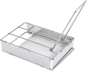 Bread Toaster Camping Stove Toaster Plate Portable Outdoor Camping Bread Toaster Grill Cookware Outdoor Grill