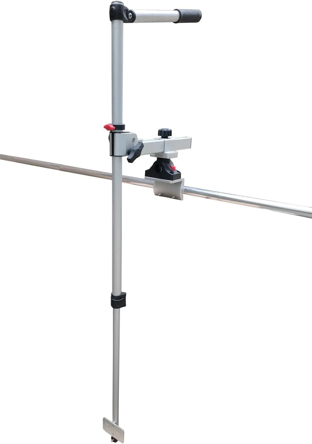 Brocraft Telescopic Transducer Pole for Square Mount/Rail Mount/Telescopic Transducer Pole Transducer Mount/Universal Live Sonar Transducer Mount/Livescope Mount