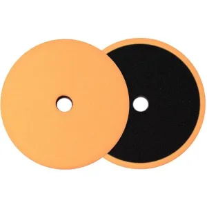 Buff and Shine Orange Med Cut Low Pro Foam Grip Pad (5.5" , 6.5")