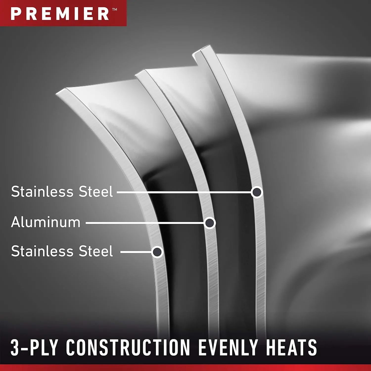 Calphalon® Premier™ Stainless Steel 8-Piece Set