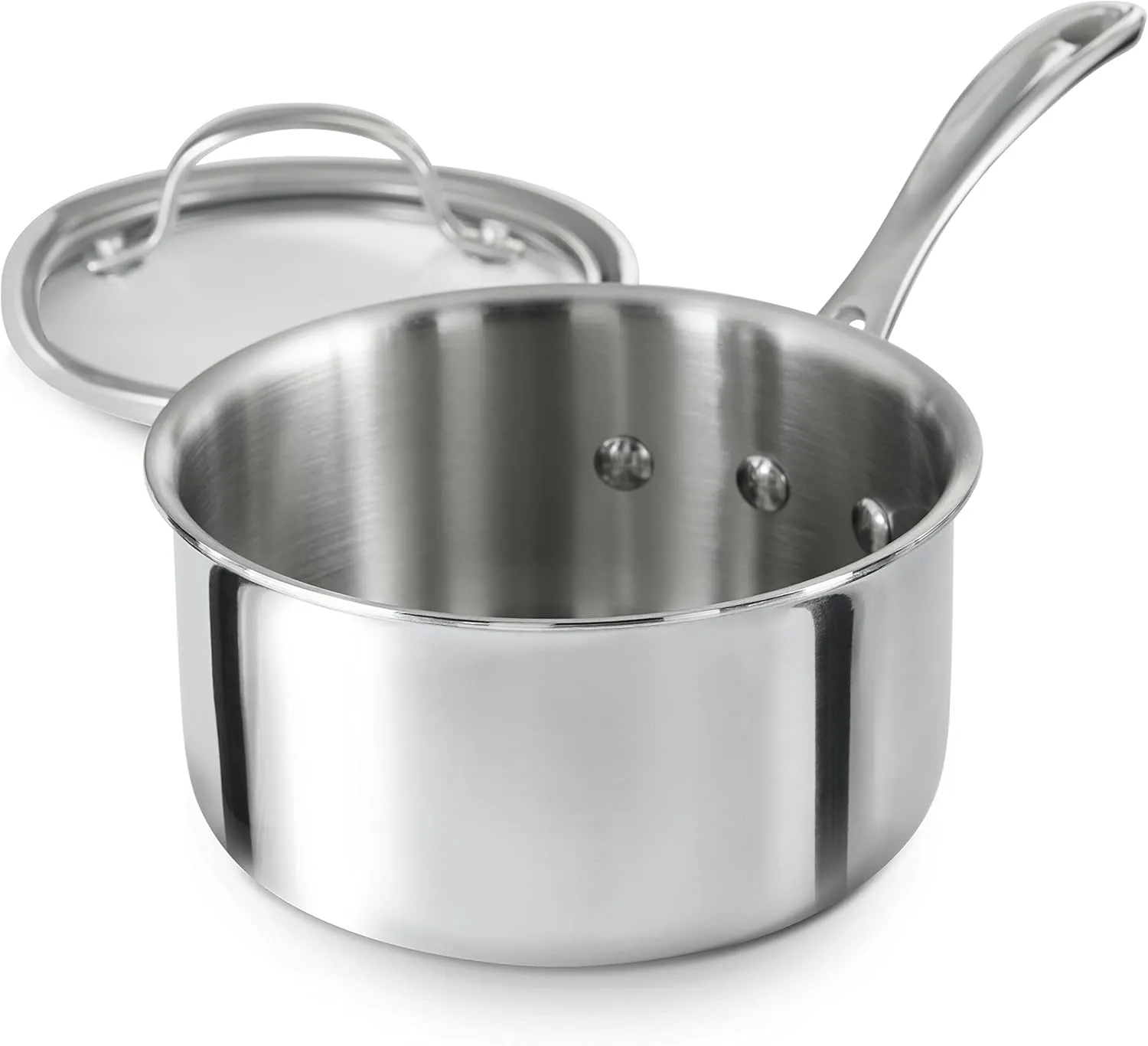 Calphalon Tri-Ply Stainless Steel 1-1/2-Quart Sauce Pan with Cover