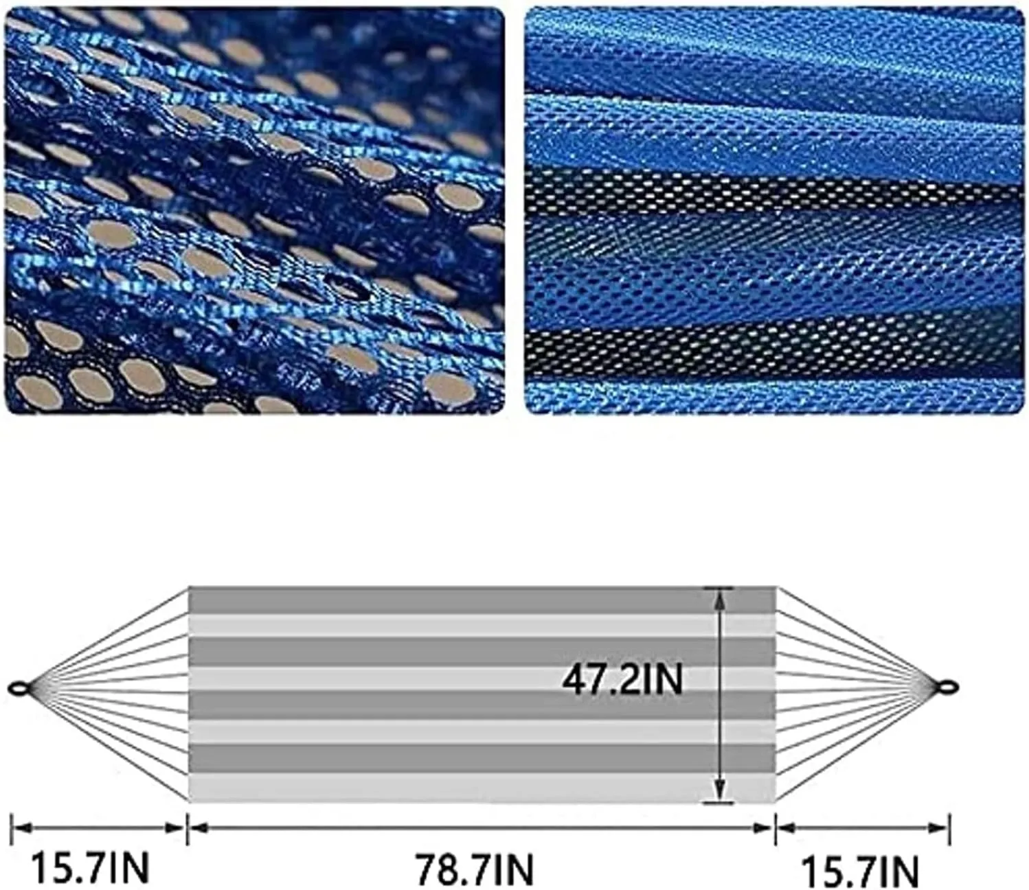 Camp Hammock Swing Travel Hammock Portable Hammock Comfortable Folding Mesh Net Camping Accessories Single Hammock Outdoor Indoor Strong