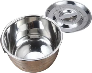 Camping Cooking Supply Lightweight Hanging Pot Stainless Steel Cooking Pot for Camp