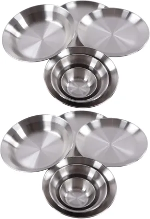 Camping Dinnerware Set Dish Barbecue Tableware 12 for Pieces for Camping 12Pcs Cloth Cooking Tableware Camping Stove Electric Stoves