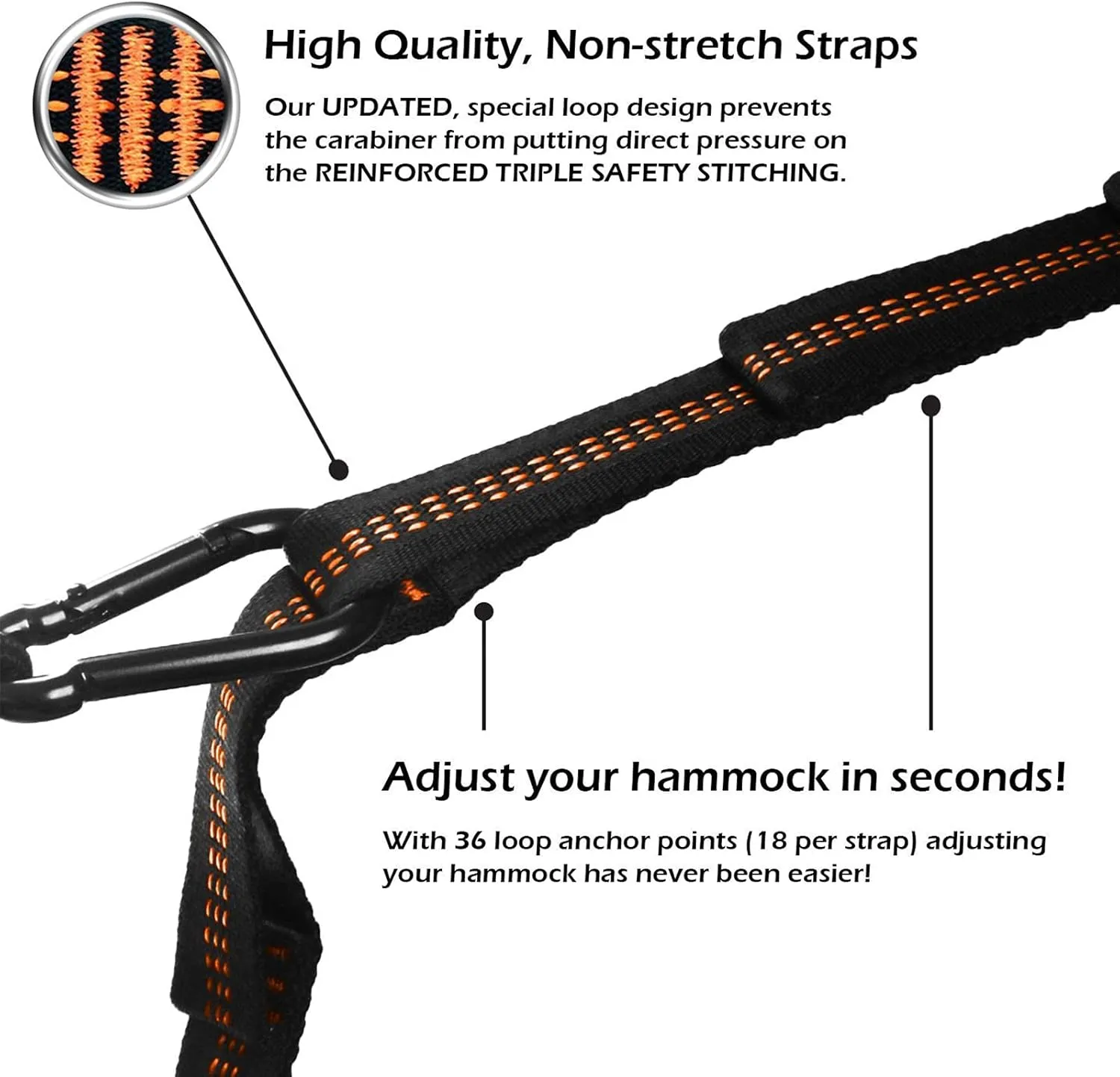 Camping Hammock Double & Single Portable Hammocks with 2 Hanging Straps Lightweight Nylon Parachute Hammocks for Backyard Travel Outside Hiking(118x79inch,Blue)