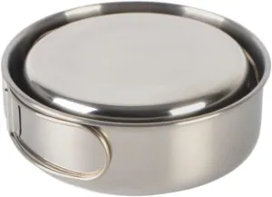 Camping Kitchen Utensil Outdoor Camping Cooker Set Folding Picnic Omelette Pan Pan Stainless Steel Frying Pan for Outdoor Cooking