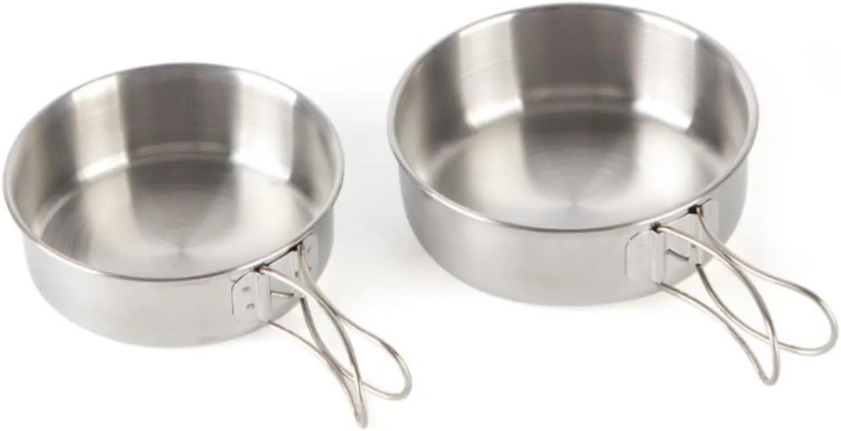 Camping Kitchen Utensil Outdoor Camping Cooker Set Folding Picnic Omelette Pan Pan Stainless Steel Frying Pan for Outdoor Cooking