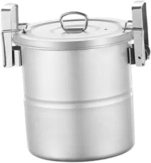 Camping Pot Camping Soup Pot Lightweight with Handle Outdoor Pot Campfire Cookware for Dinner Outdoor Survival Travel