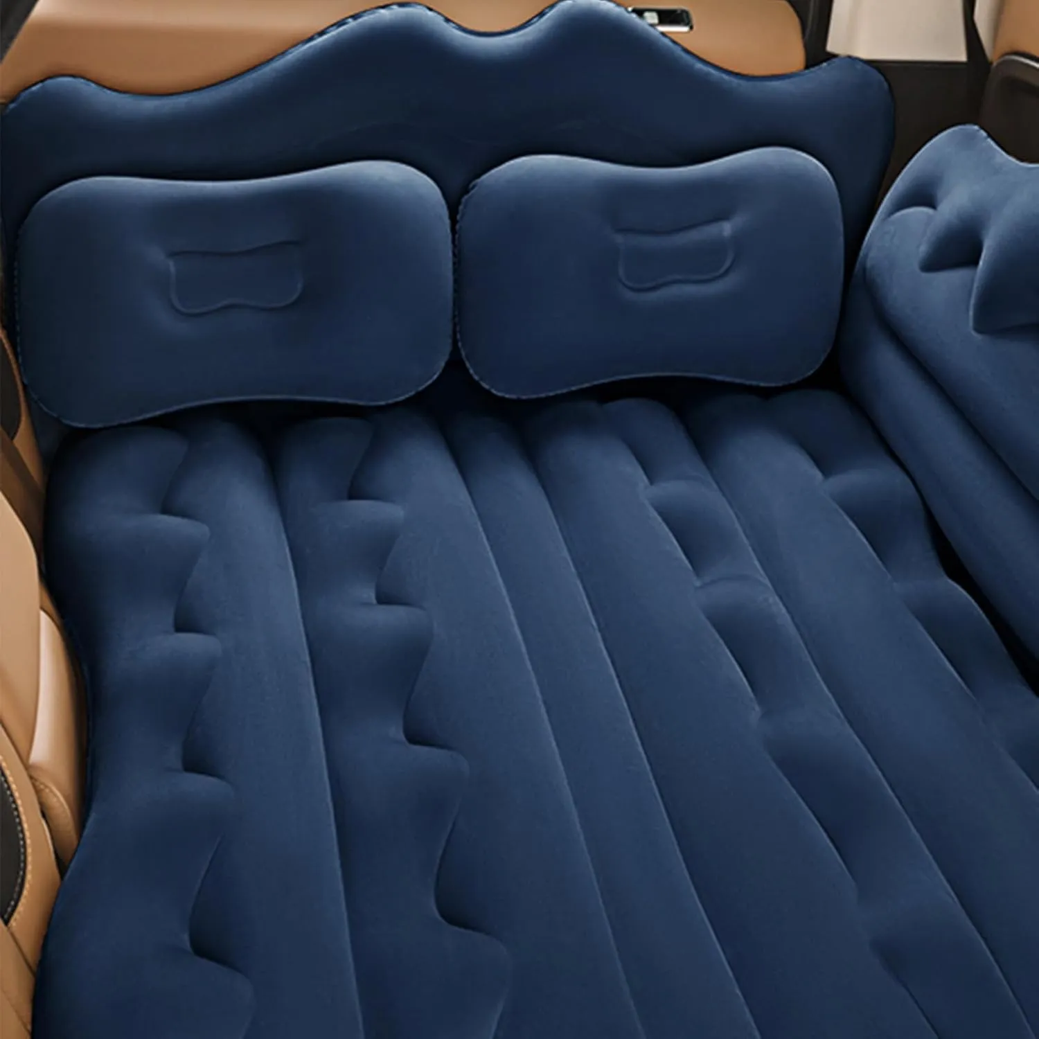 Car Air Mattress for HAVAL H3 2009 2010 2011 2012 Thickened Durable Car Camping Air Mattress Bed with Air Pump Inflatable Sleeping Mat,C
