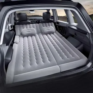 Car Air Mattress for Toyota Highlander 2014-2019,Portable Self Inflating Cushion,Multifunctional Bed Inflatable Mat,Travel Home Sleeping Pad Cot Ideal for Road Trips Camping,Grey