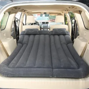 Car Inflatable Mattress for Mazda CX-50 2023 2024 2025 Rear Trunk Air Cushion Camping Travel Folding Self Inflating Sleeping Pad Back Seat Air Mattresses,Black