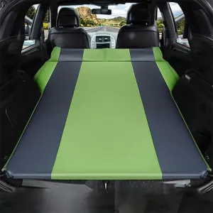 Car Inflatable Mattress for Silverado/GMC Sierra 2019 2020 2021 2022 2023 2024 Self Inflating Sleeping Pad Thickened Air Bed Cushion Camping Travel Mattress Multifunctional,Green