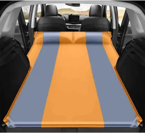 Car Inflatable Mattress for Toyota Sienna 2021 2022 2023 2024 Self Inflating Sleeping Pad Thickened Air Bed Cushion Camping Travel Mattress Multifunctional,Orange