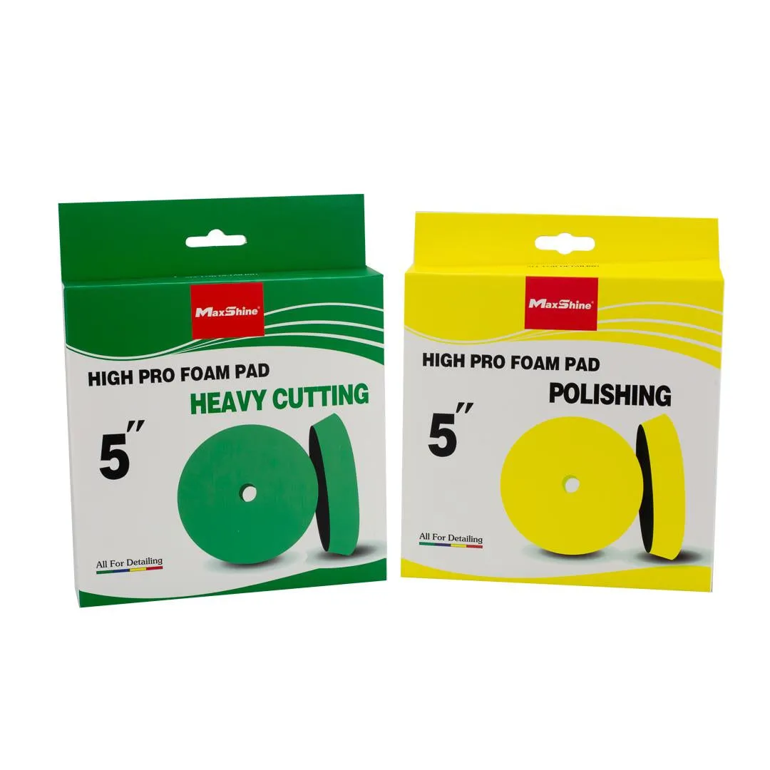 Car Polisher Pads | High Profile Foam Pads - 5in, 6in