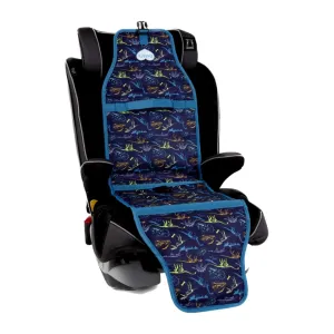 Car Seat Cooling Pad for Babies, Toddlers, and Kids - Comfortable and Durable Cooling Pad for Hot Summer Days - Dino Blue, one Size