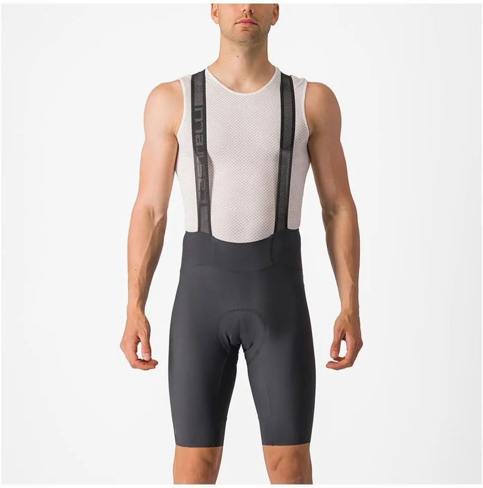 CASTELLI Men’s Espresso Bibshort for Road and Gravel Biking I Cycling