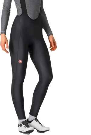 CASTELLI Women’s Espresso DT Bibshort for Road Cycling and Racing - Black - Large