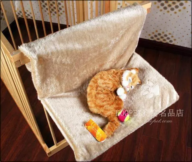 Cat Hammock Bed - Cozy Radiator Cradle for Cats