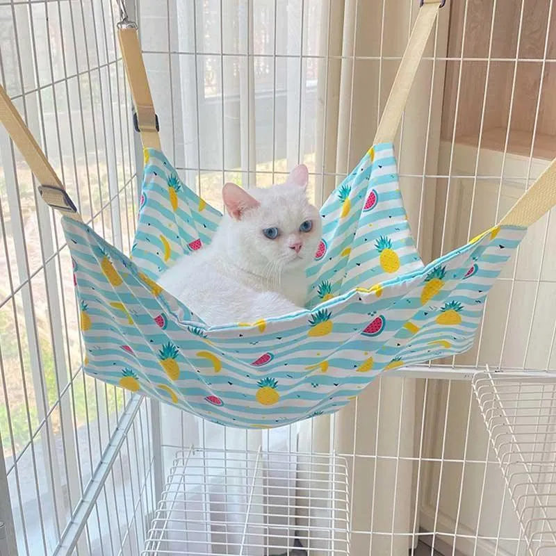 Cat Hammock for Cage 3 Color All Season Cute Bed