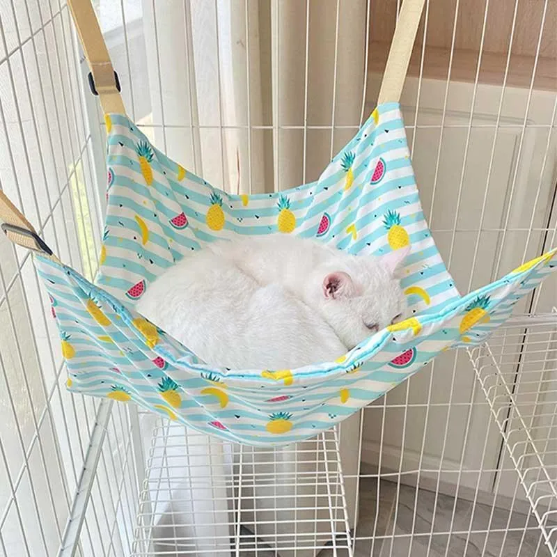 Cat Hammock for Cage 3 Color All Season Cute Bed