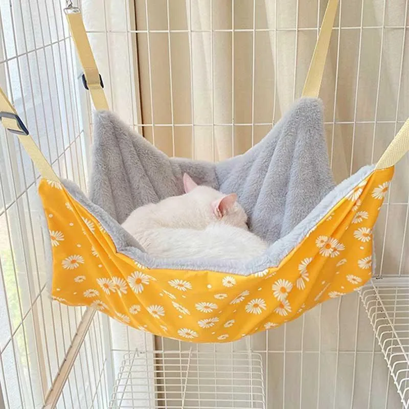 Cat Hammock for Cage 3 Color All Season Cute Bed