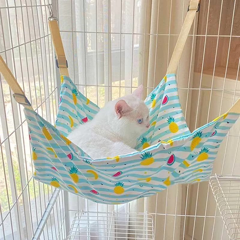 Cat Hammock for Cage 3 Color All Season Cute Bed
