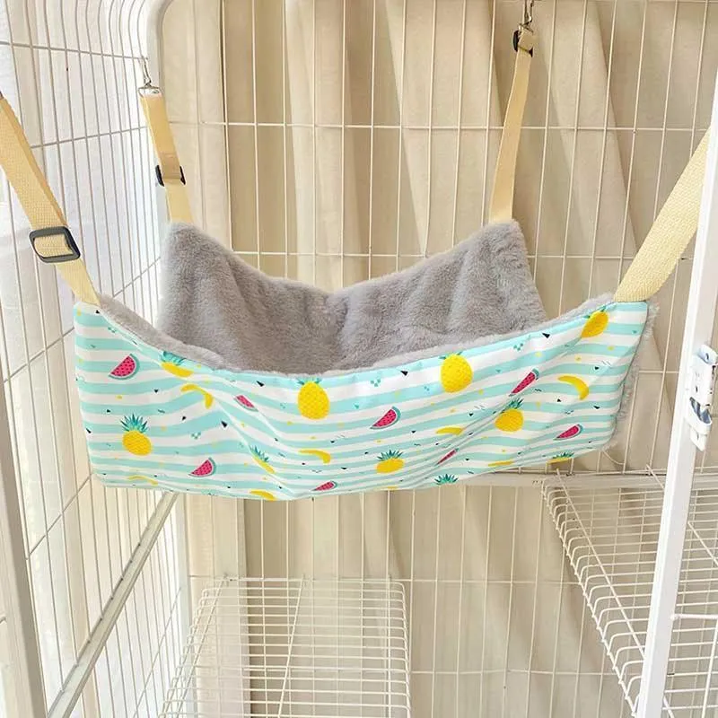 Cat Hammock for Cage 3 Color All Season Cute Bed