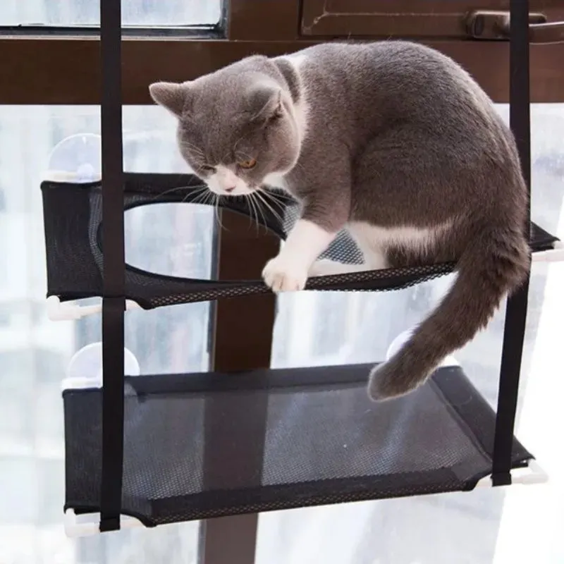 Cat Hammock Window Bed – A Cozy Throne for Your Feline!