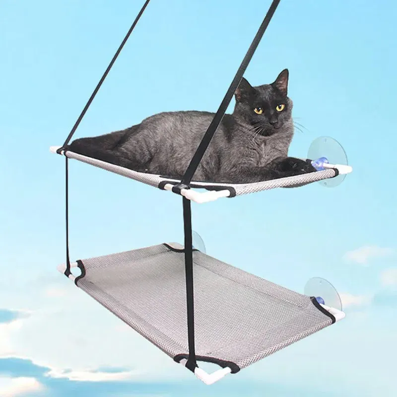 Cat Hammock Window Bed – A Cozy Throne for Your Feline!